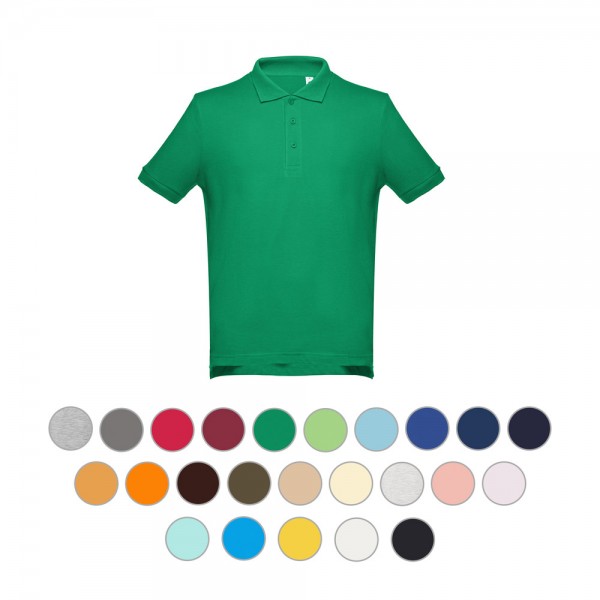 THC ADAM 3XL. Polo da uomo - Blu notte