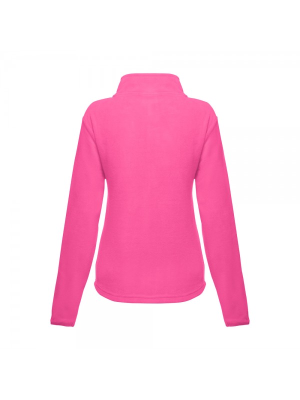 THC HELSINKI WOMEN. Giacca in pile sfiancata in poliestere da donna - Rosa