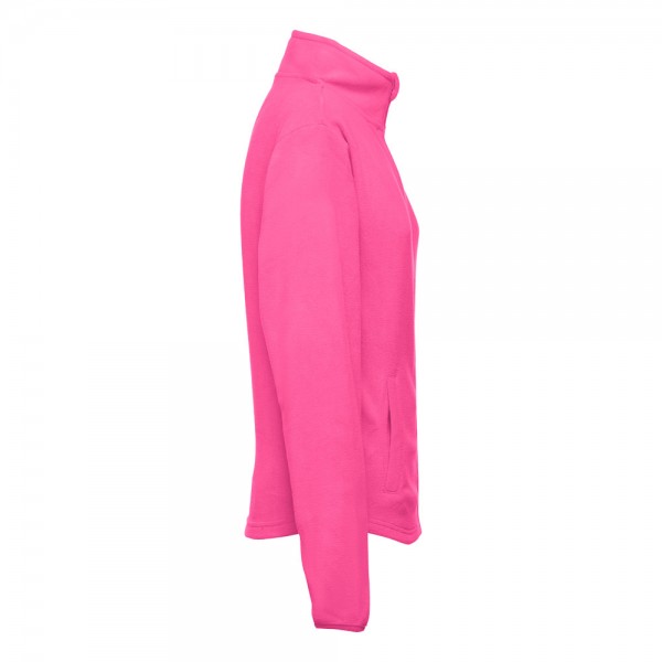 THC HELSINKI WOMEN. Giacca in pile sfiancata in poliestere da donna - Rosa
