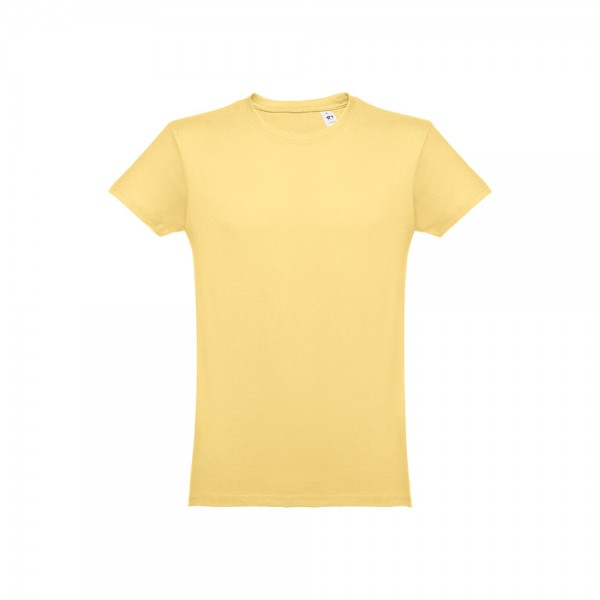 THC LUANDA. T-shirt da uomo in formato tubolare di cotone - Digitale giallo