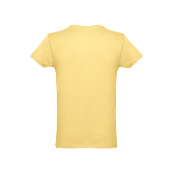 THC LUANDA. T-shirt da uomo in formato tubolare di cotone - Digitale giallo