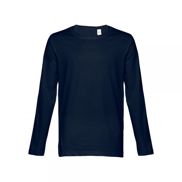 THC BUCHAREST. T-shirt a manica lunga da uomo - Blu