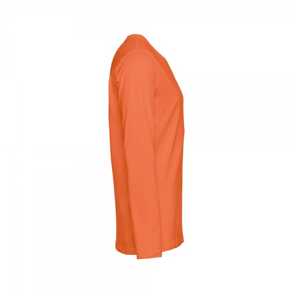 THC BUCHAREST. T-shirt a manica lunga da uomo - Terracotta