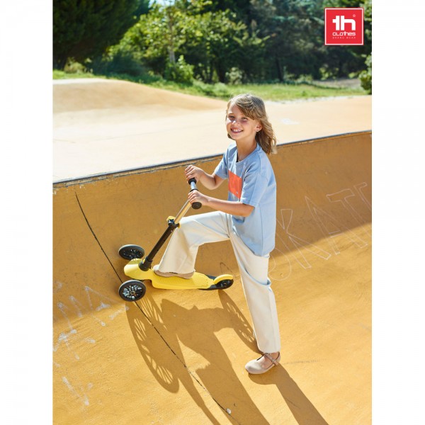 THC QUITO. T-shirt da bambino unisex - Digitale giallo