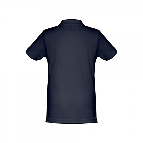 THC ADAM KIDS. Polo in cotone a maniche corte per bambini (unisex) - Blu