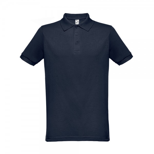 THC BERLIN. Polo da uomo a maniche corte - Blu