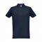 THC BERLIN. Polo da uomo a maniche corte - Blu