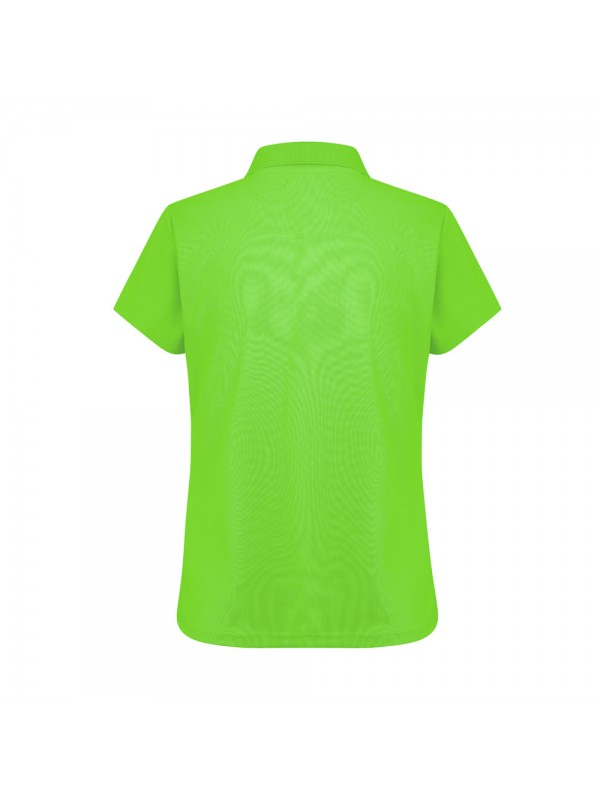 THC DYNAMIC WOMEN. Polo tecnica donna - Lime