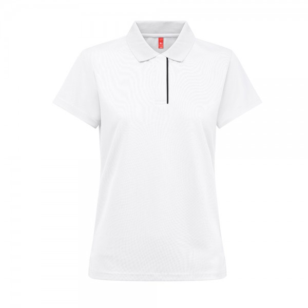 THC DYNAMIC WOMEN WH. Polo tecnica donna - Bianco