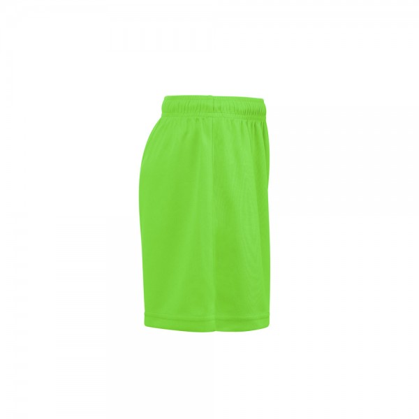 THC MATCH KIDS. Pantaloncini sportivi per bambini - Lime
