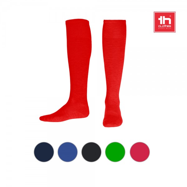 THC RUN. Calzino sportivo a metà polpaccio - Rosso
