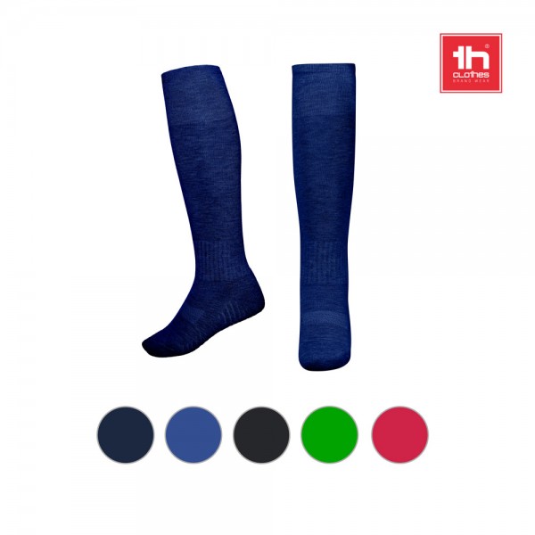 THC RUN KIDS. Calzino sportivo a metà polpaccio per bambini - Blu scuro