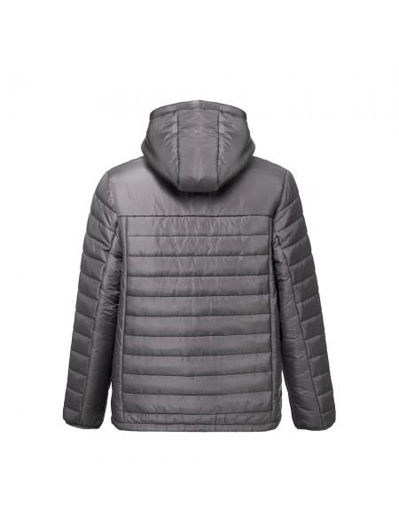 THC SHIELD. Giacca con cappuccio da uomo - Grigio THC SHIELD. Giacca con cappuccio da uomo - Grigio