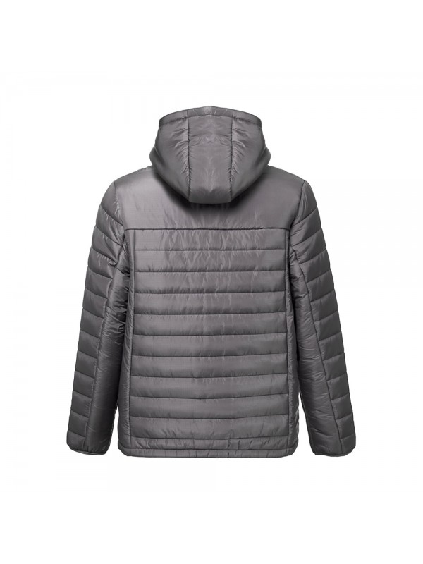 THC SHIELD. Giacca con cappuccio da uomo - Grigio THC SHIELD. Giacca con cappuccio da uomo - Grigio