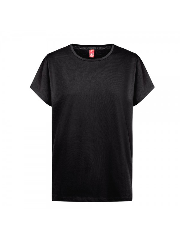 THC SOFIA REGULAR. T-shirt donna taglio regolare - Nero THC SOFIA REGULAR. T-shirt donna taglio regolare - Nero