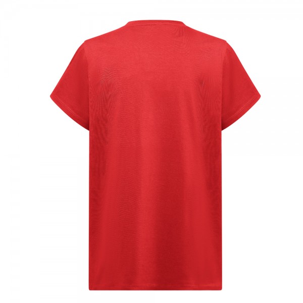 THC SOFIA REGULAR. T-shirt donna taglio regolare - Rosso