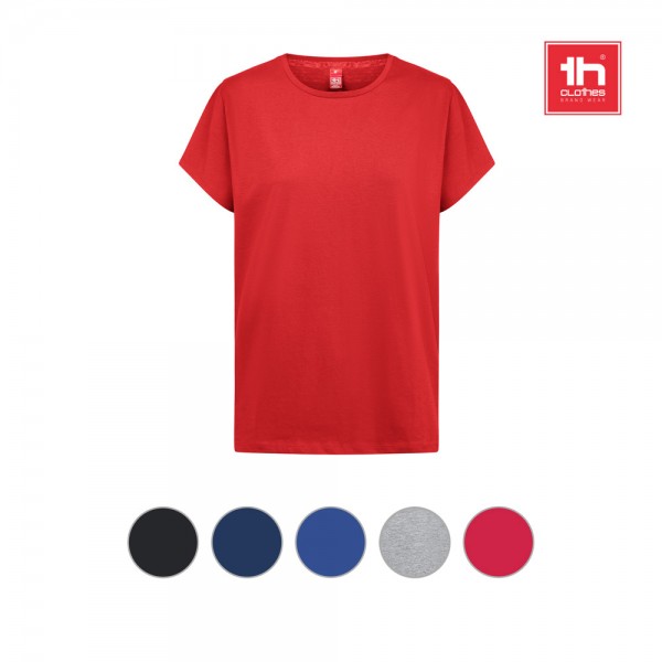 THC SOFIA REGULAR. T-shirt donna taglio regolare - Rosso