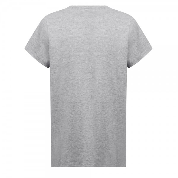 THC SOFIA REGULAR. T-shirt donna taglio regolare - Grigio chiaro mélange