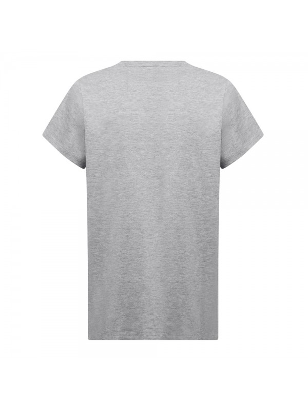 THC SOFIA REGULAR. T-shirt donna taglio regolare - Grigio chiaro mélange THC SOFIA REGULAR. T-shirt donna taglio regolare - Grigio chiaro mélange
