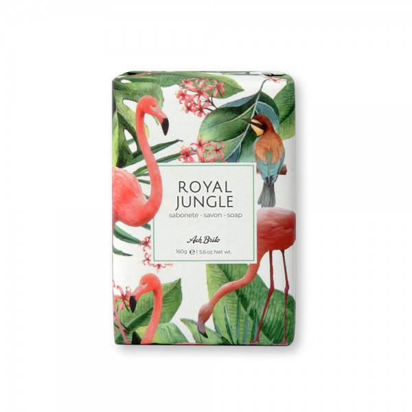 ROYAL JUNGLE. Saponette arricchite con argilla verde (160g)