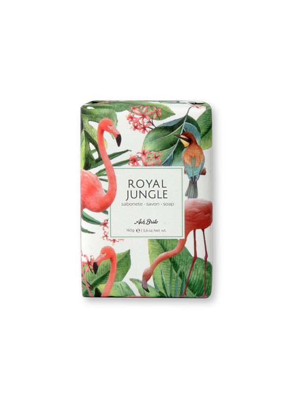 ROYAL JUNGLE. Saponette arricchite con argilla verde (160g) ROYAL JUNGLE. Saponette arricchite con argilla verde (160g)