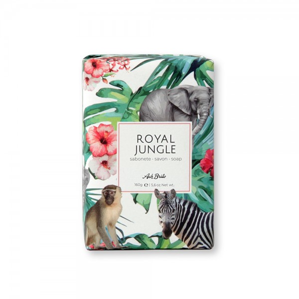 ROYAL JUNGLE. Saponette arricchite con argilla verde (160g)