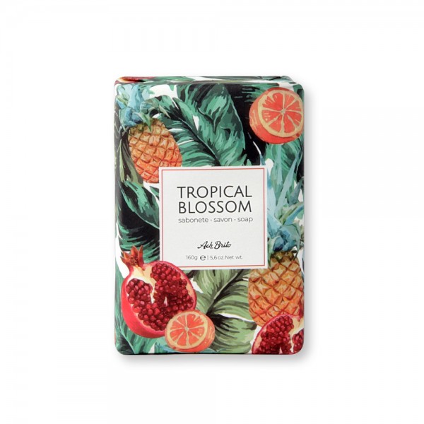 TROPICAL BLOSSOM. Saponette arricchite con olio d'oliva (160g)