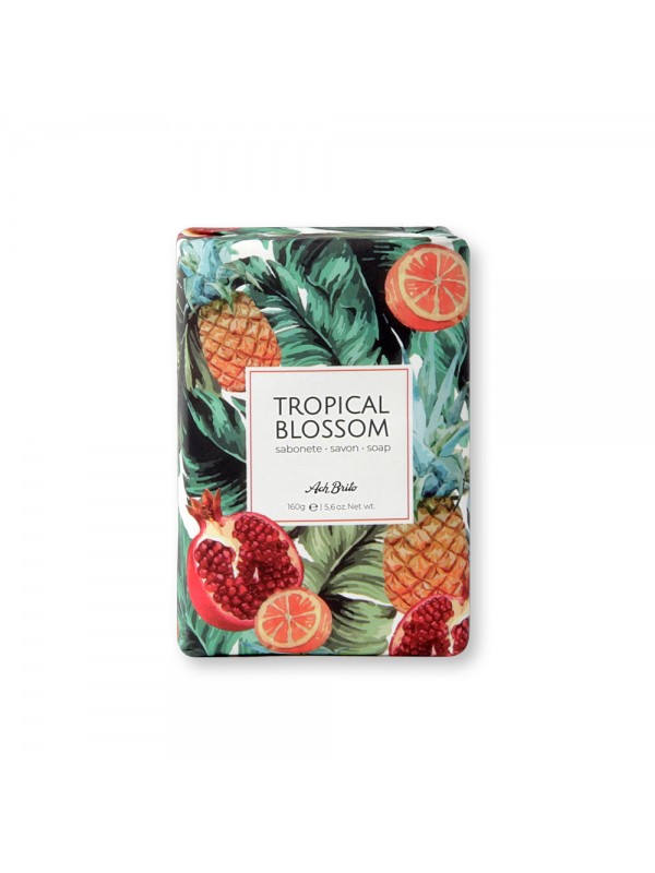 TROPICAL BLOSSOM. Saponette arricchite con olio d'oliva (160g) TROPICAL BLOSSOM. Saponette arricchite con olio d'oliva (160g)