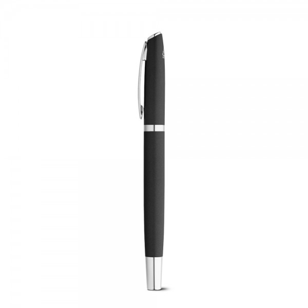 RE-LANDO-SET. Set penna roller e penna a sfera con corpo in alluminio riciclato (100% rAL)