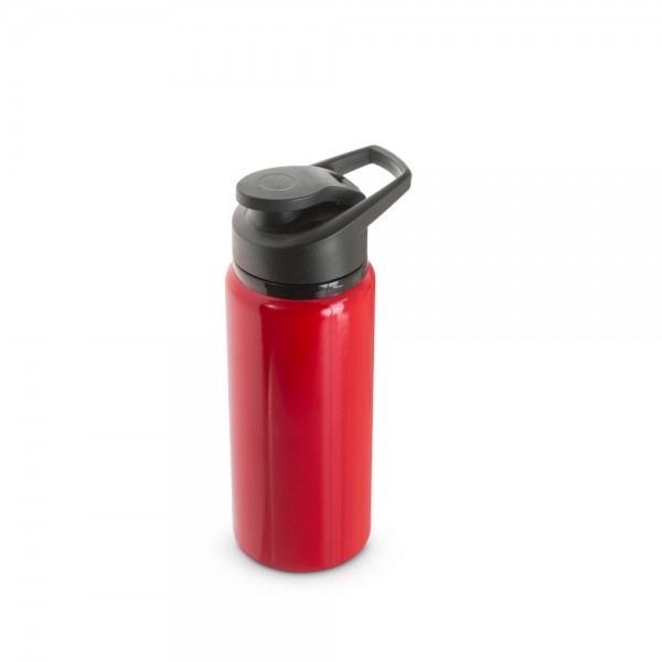 SHAWN. Borraccia sportiva in 90% alluminio riciclato 660 mL - Nero