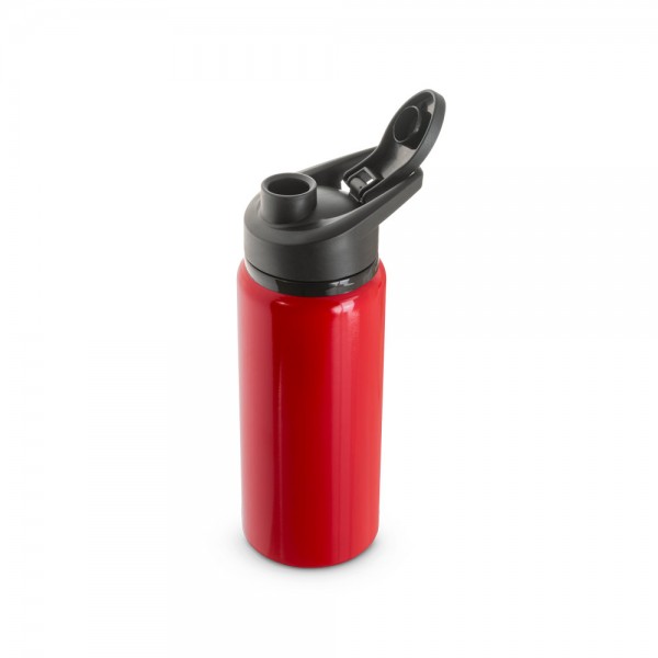 SHAWN. Borraccia sportiva in 90% alluminio riciclato 660 mL - Nero