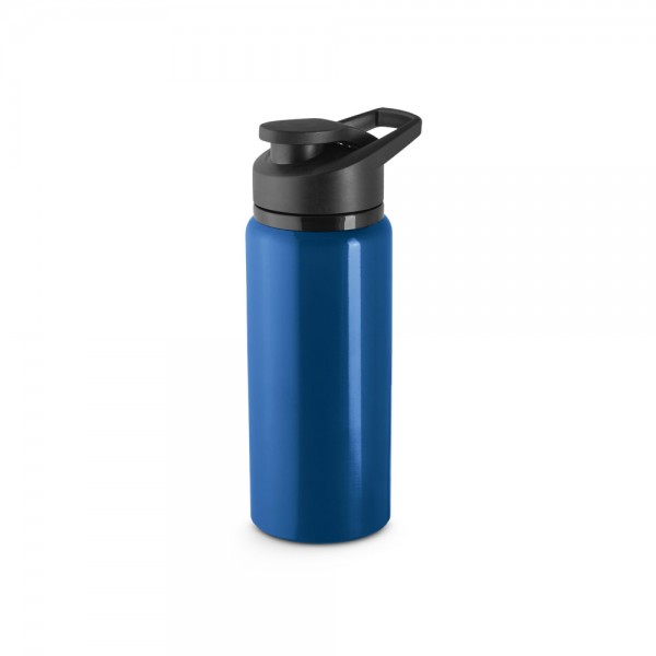 SHAWN. Borraccia sportiva in 90% alluminio riciclato 660 mL - Nero