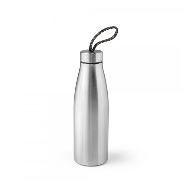MORGAN. Borraccia in acciaio inox riciclato al 90% (710 mL) - Nero