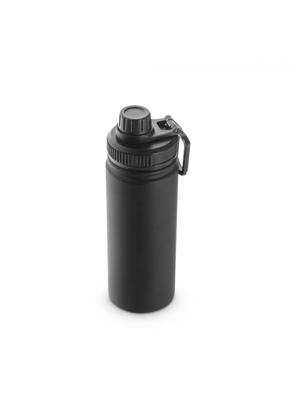 FEDERER. Borraccia in acciaio inox riciclato al 90% (570 mL) - Nero FEDERER. Borraccia in acciaio inox riciclato al 90% (570 mL) - Nero