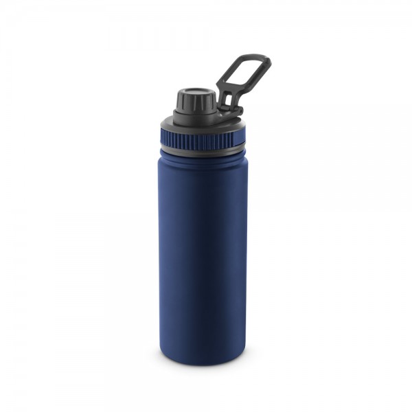 FEDERER. Borraccia in acciaio inox riciclato al 90% (570 mL) - Nero
