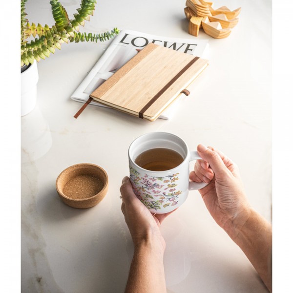 RORY SUB. Tazza in ceramica adatta alla sublimazione 390 ml - Bianco