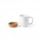 RORY SUB. Tazza in ceramica adatta alla sublimazione 390 ml - Bianco