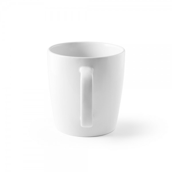 DHONI WHITE. Tazza in ceramica da 450 ml - Bianco