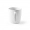 DHONI WHITE. Tazza in ceramica da 450 ml - Bianco