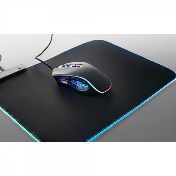 THORNE MOUSE RGB. Mouse da gioco con cavo da 1.5 m e luci LED RGB in ABS