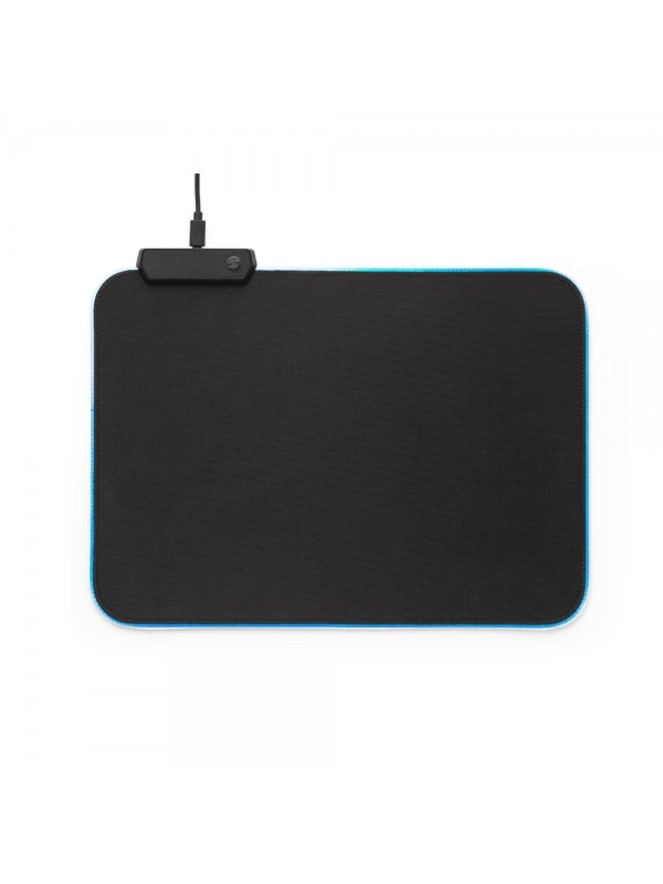 THORNE MOUSEPAD RGB. Tappetino per mouse da gioco con luci LED RGB in poliestere THORNE MOUSEPAD RGB. Tappetino per mouse da gioco con luci LED RGB in poliestere