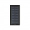 CLERK. Power bank da 8'000 mAh con pannello solare in alluminio 100% riciclato