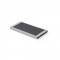 CLERK. Power bank da 8'000 mAh con pannello solare in alluminio 100% riciclato