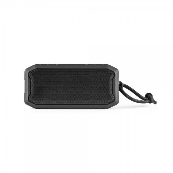 SHEERAN. Altoparlante portatile da 10W con grado di protezione IPX7 e durata della batteria di 9 ore su 100% rABS