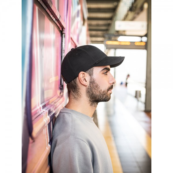 RYAN. Cappellino in cotone spazzolato (65% riciclato)