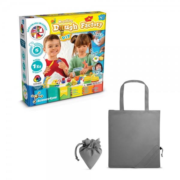 Modeling Dough Factory Kit II. Gioco educativo fornito con una borsa regalo pieghevole in 190T