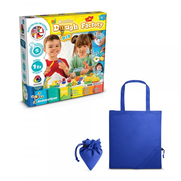 Modeling Dough Factory Kit II. Gioco educativo fornito con una borsa regalo pieghevole in 190T