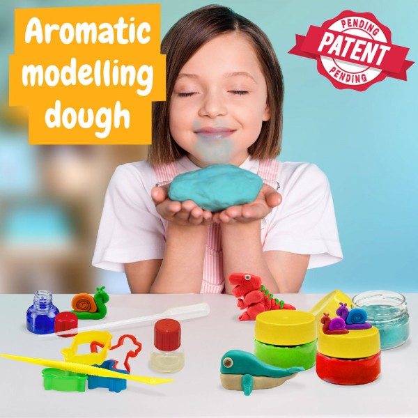 Modeling Dough Factory Kit II. Gioco educativo fornito con una borsa regalo pieghevole in 190T