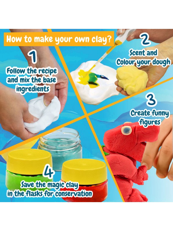 Modeling Dough Factory Kit IV. Gioco educativo sacchetto regalo in carta kraft (115 g/m²) Modeling Dough Factory Kit IV. Gioco educativo sacchetto regalo in carta kraft (115 g/m²)