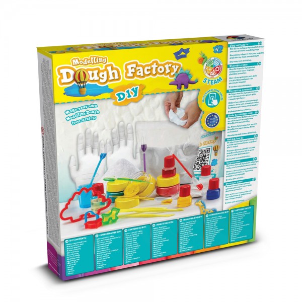 Modeling Dough Factory Kit IV. Gioco educativo sacchetto regalo in carta kraft (115 g/m²)
